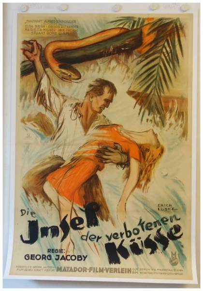 The Isle of Forbidden Kisses original release german movie poster
